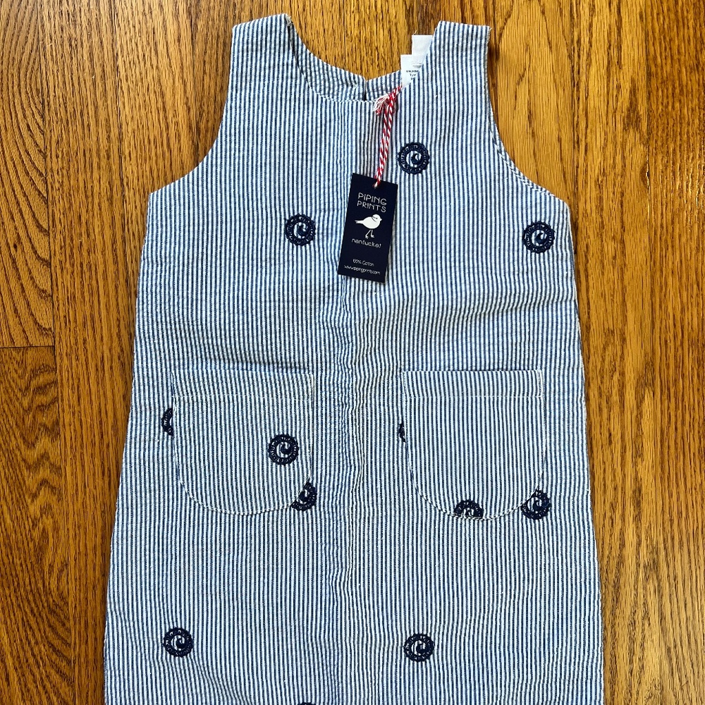 Nantucket (Cisco Brewery) Seersucker Dress NWT